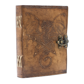 Leather Dragon Notebook (20x15 cm)
