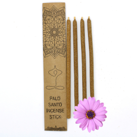 3x Set of 4 Palo Santo Large Incense Sticks - Violet