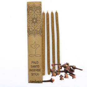 3x Set of 4 Palo Santo Large Incense Sticks - Cloves