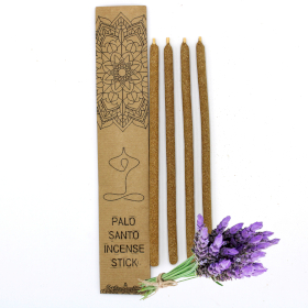 3x Set of 4 Palo Santo Large Incense Sticks - Lavander