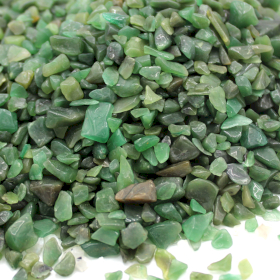 Green Avenurine Gemstone Chips Bulk - 1KG