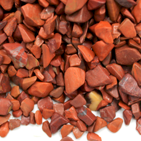 Red Jasper Gemstone Chips Bulk - 1KG