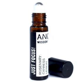 3x 10ml Roll On Essential Oil Blend - Just Focus!