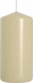 8x Pillar Candle 50x100mm - Ivory