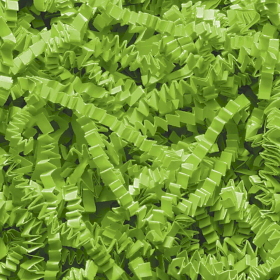 ZigZag DeLux Shredded Paper - Lime Green (1KG)