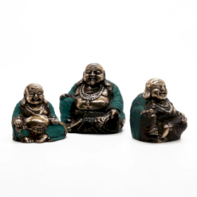 Set of 3 - Happy Buddha\'s (asst sizes)