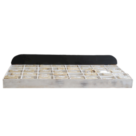 480x Rustic Bark Number - Display Box & Starter 40 x 12 Small 7cm