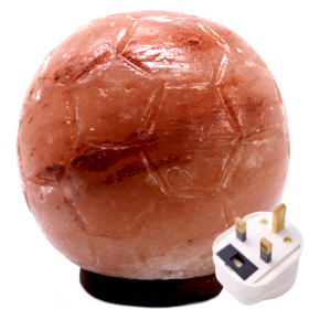 Crafted Salt lamp - Football