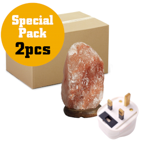 2x Salt Lamp 8-10kg