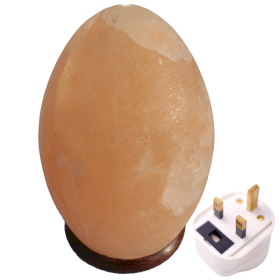 Salt Lamp \'Egg\' UK-Plug