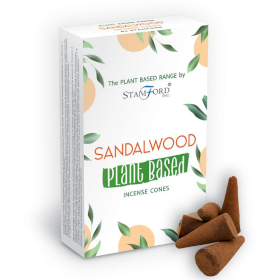 6x Plant Based Incense Cones - Sandalwood