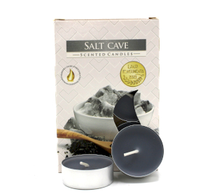 12x Set of 6 Scented Tealights - Salt Cave