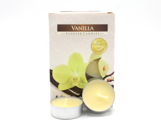 12x Set of 6 Scented Tealights - Vanilla