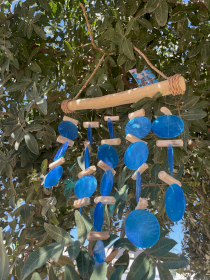Blue Driftwood Chime