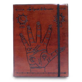 Medium Notebook with strap - Palmistry