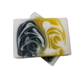 Handmade Soap 1,2kg - Day and Night - Yellow and Black