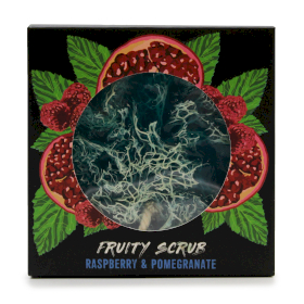 4x Fruity Scrub Soap on a Rope - Raspberry and Pomegranate