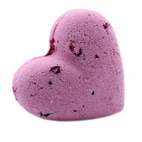 16x Love Heart Bath Bomb 70g - Ylang & Rose