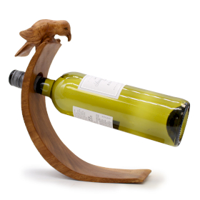 Wooden Bottle Holder - Bird