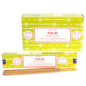 12x Satya Incense 15gm - Tulsi