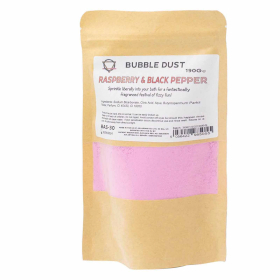 5x Raspberry & Black Pepper Bath Dust 190g