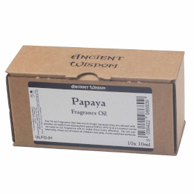 10x Papaya Fragrance Oil 10ml - UNLABELLED