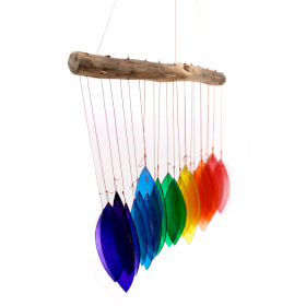 Rainbow Glass Chime - Assorted