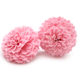 28x Craft Soap Flower - Small Chrysanthemum - Light Pink