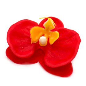 25x Craft Soap Flower - Paeonia - Red
