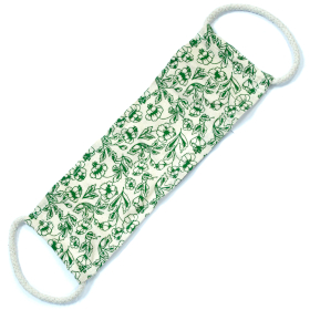 Natural Cotton Wheat Bags - Green