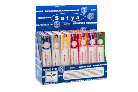 42x Display Pack of 42 - Satya Assorted Incense 15 gms