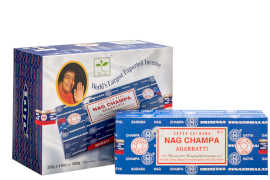 4x Box of 4 - Satya Nagchampa Incense 250 Gms