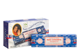 12x Box of 12 - Satya Nagchampa Incense 100 Gms