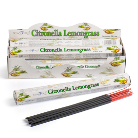 6x Box of 6 Citronella & Lemongrass Premium Incense