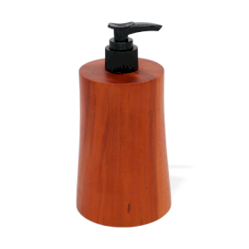 6x Natural Teakwood Soap Dispencer - Taper