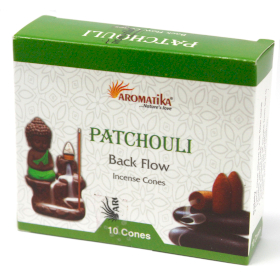 12x Aromatica Backflow Incense Cones - Patchouli