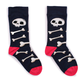 3x Hop Hare Bamboo Socks (36-41) - Skulls and Bones