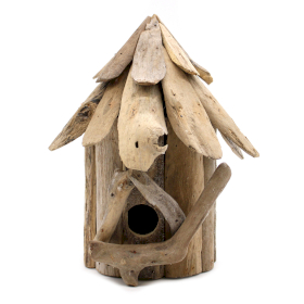 2x Driftwood Birdbox - Wallhanging