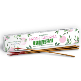 6x Pack of 6 Plant Based Masala Incense Sticks - Fresh Gardenia