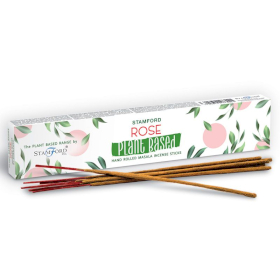 6x Pack of 6 Plant Based Masala Incense Sticks - Rose