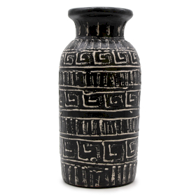 Greek Straight Vase - Chocolate