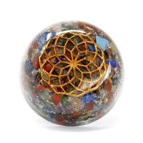 Orgonite Desk Power Packs - Multi Stone Dome