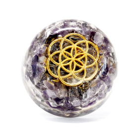 Orgonite Desk Power Packs - Amethyst Dome