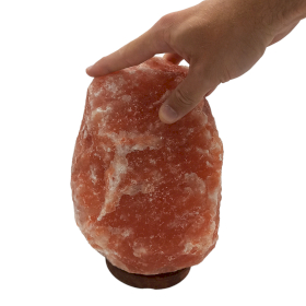 Natural Salt Lamp - & Base apx 4-6kg