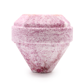 16x Gemstone Bath Bomb - White & Red