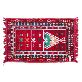 Kilim Rug 125x80 cm - Red