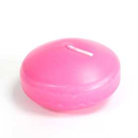 6x Large Floating Candles - Pink
