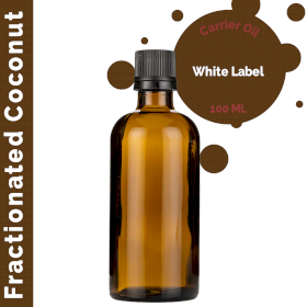 10x Fractionated Coconut Oil - 100ml - Unlabelled