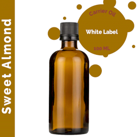 10x Sweet Almond  Oil - 100ml - Unlabelled