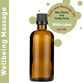 10x Wellbeing Massage Oil - 100ml - Unlabelled